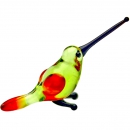 Птица Колибри из цветного стекла