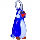 Стеклянная фигурка Пингвин подвеска - Вид 1