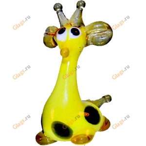 Стеклянная игрушка Жираф