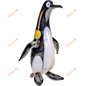 Пингвинчик сувенир из стекла