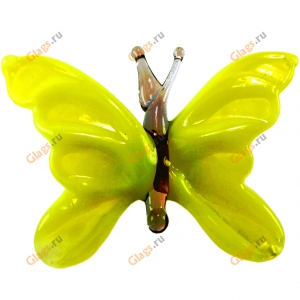 Бабочка желтая