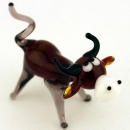 Корова сувенирная из стекла - вид 1