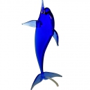 Статуэтка из стекла Дельфин - Вид 1