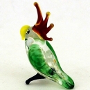 Птица попугай из стекла - вид 2