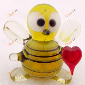Игрушка сувенир Пчела с Сердцем