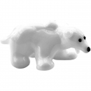 Сувенир из стекла Медведь белый - Вид 1