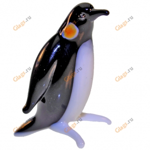 Пингвин из стекла для дизайна